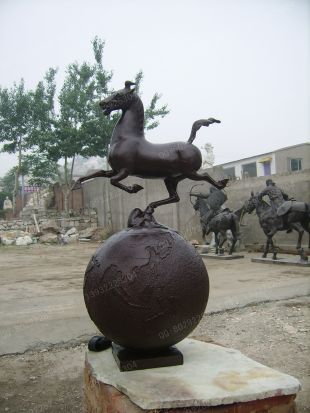 Copper horse, copper horse sculpture, copper sculpture factory- TD062