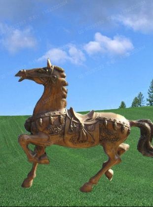 Copper horse, copper horse sculpture, copper sculpture factory- TD060