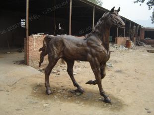 Copper horse, copper horse sculpture, copper sculpture factory- TD085