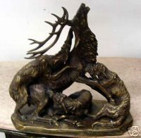 Copper animal sculpture, copper sculpture factory - TD290