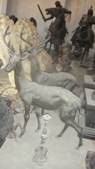 Copper animal sculpture, copper sculpture factory - TD124