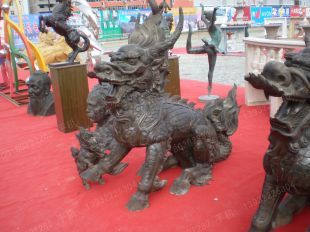 Copper animal sculpture, copper sculpture factory - TD162