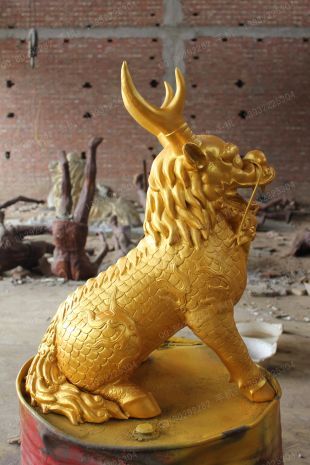 Copper animal sculpture, copper sculpture factory - TD164
