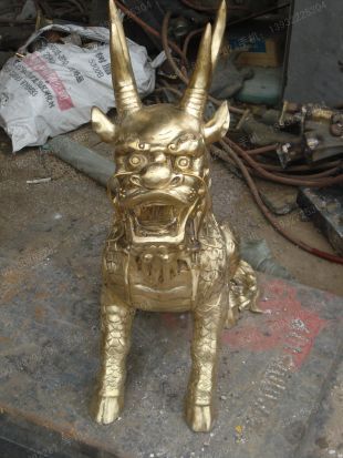 Copper animal sculpture, copper sculpture factory - TD169