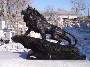 Copper lion,Bronze lion,Copper lion sculpture, copper sculpture factory - TD202