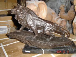 Copper lion,Bronze lion,Copper lion sculpture, copper sculpture factory - TD208
