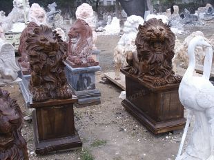 Copper lion,Bronze lion,Copper lion sculpture, copper sculpture factory -TD224
