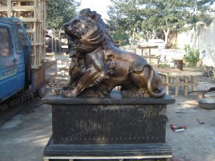 Copper lion,Bronze lion,Copper lion sculpture, copper sculpture factory -TD230