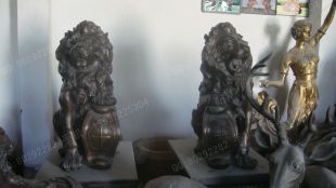 Copper lion,Bronze lion,Copper lion sculpture, copper sculpture factory -TD233