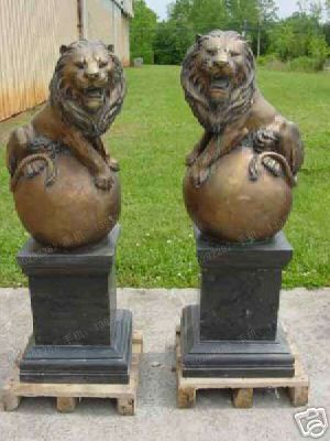 Copper lion,Bronze lion,Copper lion sculpture, copper sculpture factory -TD238