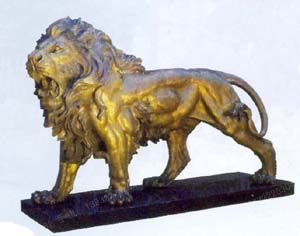 Copper lion,Bronze lion,Copper lion sculpture, copper sculpture factory -TD244