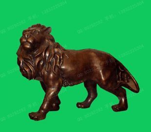 Copper lion,Bronze lion,Copper lion sculpture, copper sculpture factory -TD243