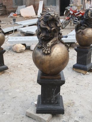 Copper lion,Bronze lion,Copper lion sculpture, copper sculpture factory -TD260