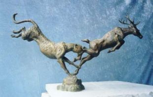 Copper statue sculpture,chinese copper statue - ZTC016