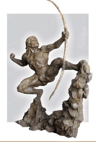 Copper statue sculpture,chinese copper statue - ZTC030