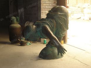 Copper statue sculpture,chinese copper statue - ZTC036