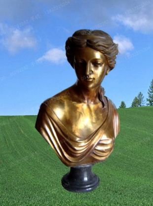 Copper statue sculpture,European copper statue - ZTS058