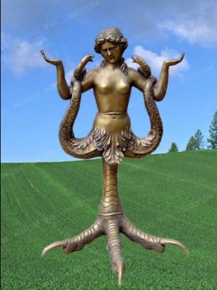 Copper statue sculpture,European copper statue - ZTS059