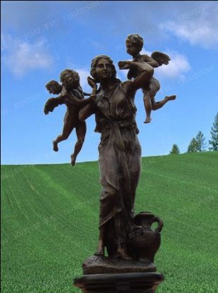 Copper statue sculpture,European copper statue - ZTS065