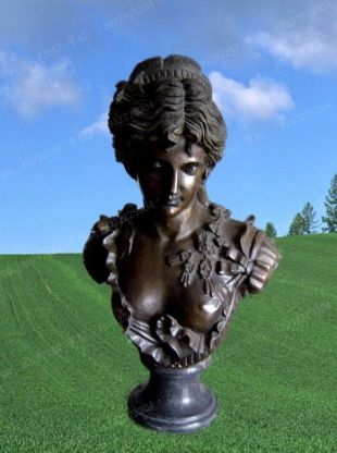 Copper statue sculpture,European copper statue - ZTS064
