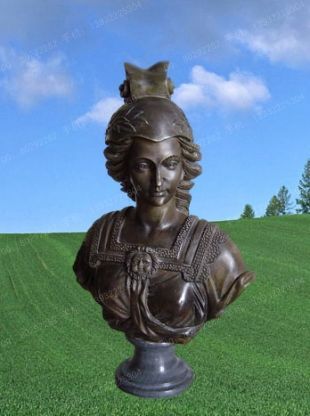Copper statue sculpture,European copper statue - ZTS051