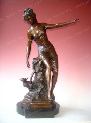 Copper statue sculpture,European copper statue - ZTS071