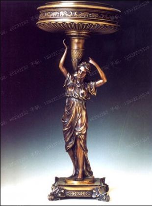 Copper statue sculpture,European copper statue - ZTS076