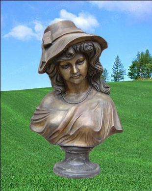 Copper statue sculpture,European copper statue - ZTS081