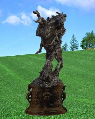 Copper statue sculpture,European copper statue - ZTS087