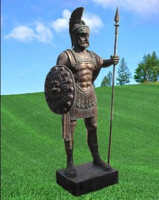 Copper statue sculpture,European copper statue - ZTS092