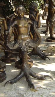 Copper statue sculpture,European copper statue - ZTS099