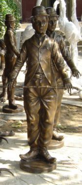 Copper statue sculpture,European copper statue - ZTS097
