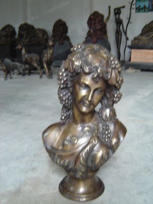 Copper statue sculpture,European copper statue - ZTS105
