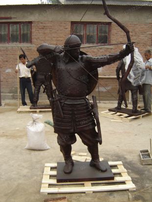 Copper statue sculpture,European copper statue - ZTS103