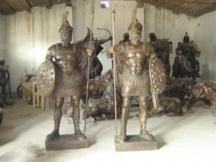 Copper statue sculpture,European copper statue - ZTS112