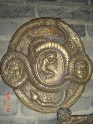 Copper sculpture,copper relief- ZTF007