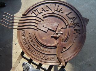 Copper sculpture,copper relief- ZTF016