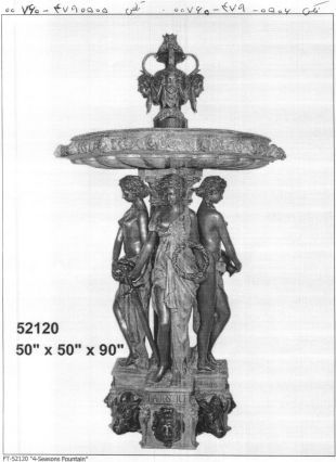 Copper sculpture,Copper fountain - ZTP010
