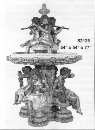 Copper sculpture,Copper fountain - ZTP011