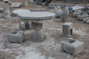 Archaize marble table, Archaize stone table and chair -- ZYF006