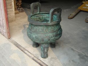 Copper sculpture,copper Ding - ZTZ033