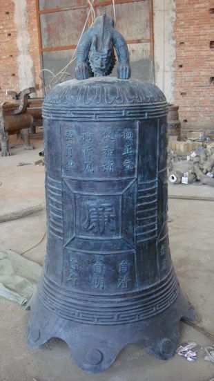 Copper sculpture,Copper bell sculpture - ZTZ038