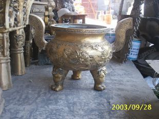 Copper sculpture,Copper bell sculpture - ZTZ035