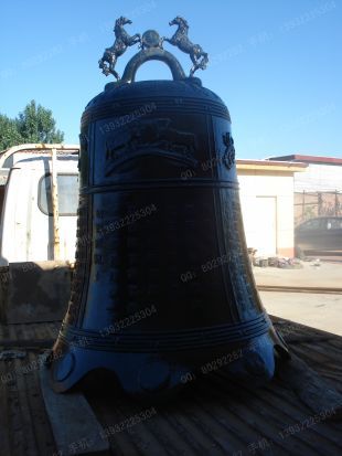 Copper sculpture,Copper bell sculpture - ZTZ045