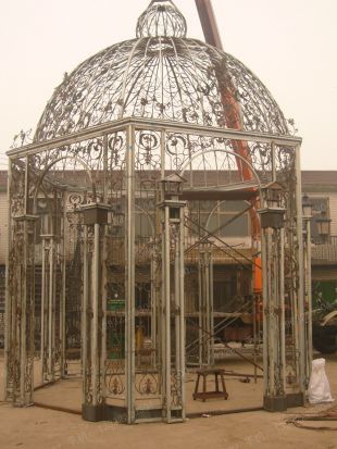Iron summerhouse,Iron pavilion,Iron pergola - TY159