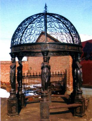 Iron summerhouse,Iron pavilion,Iron pergola - TY001