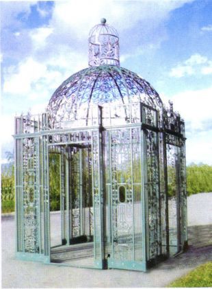 Iron summerhouse,Iron pavilion,Iron pergola - TY003