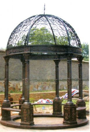 Iron summerhouse,Iron pavilion,Iron pergola - TY009