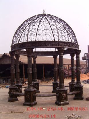 Iron summerhouse,Iron pavilion,Iron pergola - TY010
