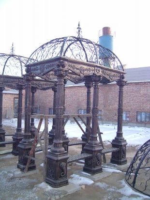 Iron summerhouse,Iron pavilion,Iron pergola - TY014